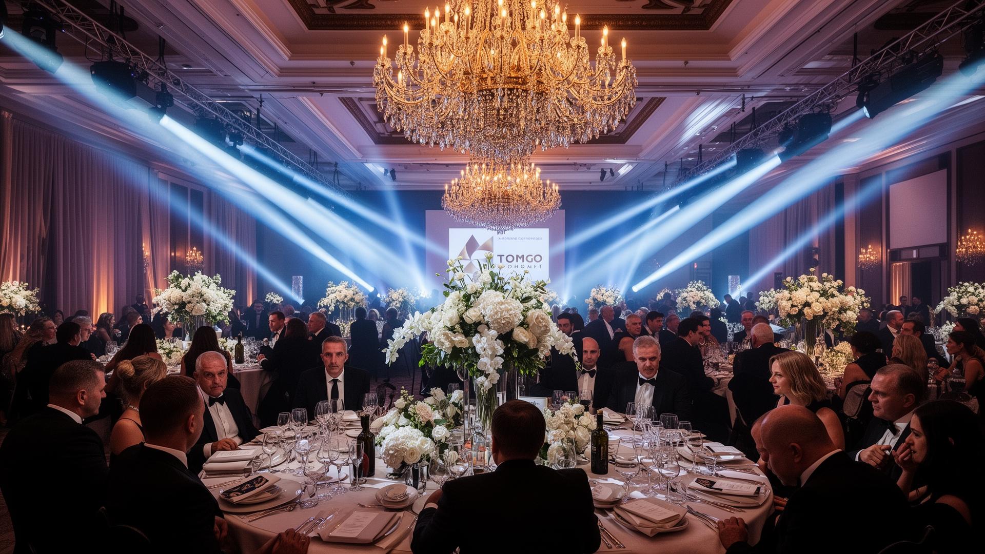 Dinner service in a Miami landmark interior